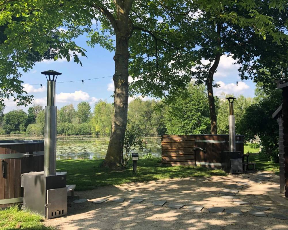 Fabrik' en Baie Gîte 15 personnes étang bain nordique