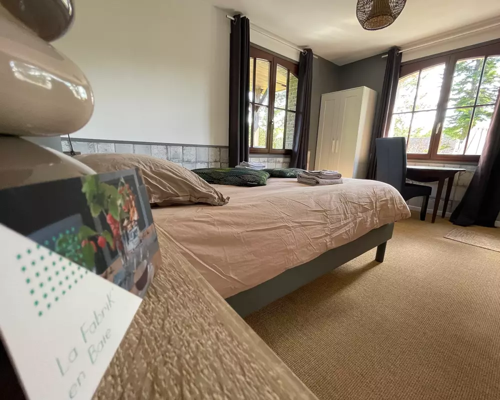 Fabrik' en Baie Gîte 15 personnes étang Baie nordique