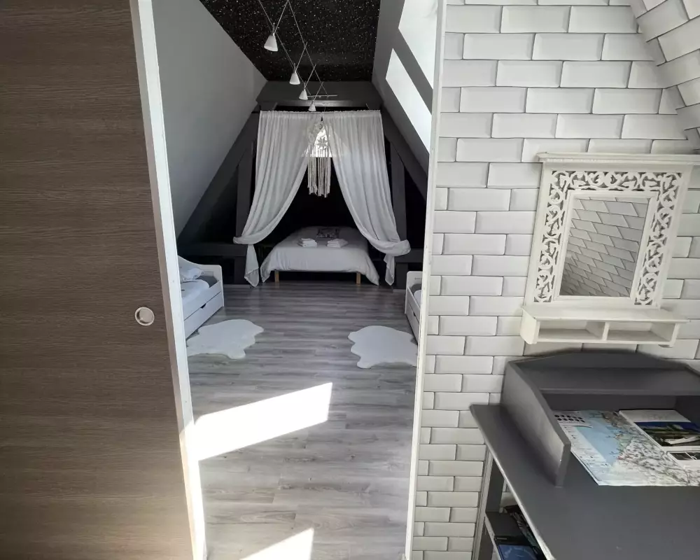 Fabrik' en Baie Gîte 15 personnes étang Baie nordique